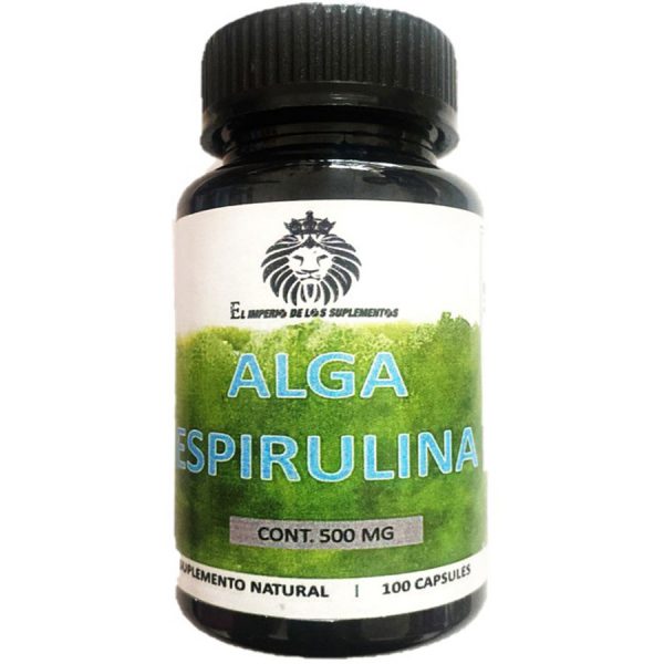 Suplemento Naturista Alga Espirulina Orgánico Puro Extracto Sin Conservadores Excipientes o Adictivos.
