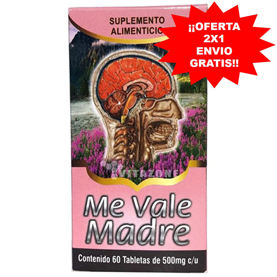 Oferta 2 Por 1 Con Envío Gratis De Me Vale Madre Nutrimed Valeriana Natural Para Calmar Nervios Estrés Ansiedad