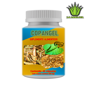 Suplemento alimenticio para controlar la gastritis, úlceras estomacales e intestinales, y para aliviar los síntomas de la resaca (cruda), gracias a sus ingredientes naturales como la corteza de copalchi, protegiendo la mucosa gástrica y reduciendo la inflamación