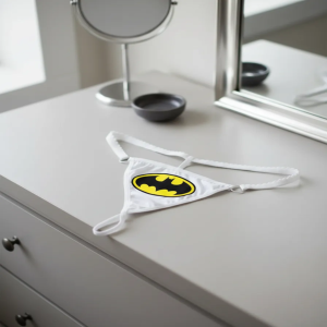 Ropa Interior Lencería Tanga Mujer Diseño Logo Batman Unitalla Corte V