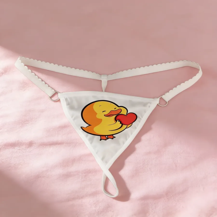 Ropa Interior Lencería Tanga Mujer Diseño Pato Unitalla Corte V