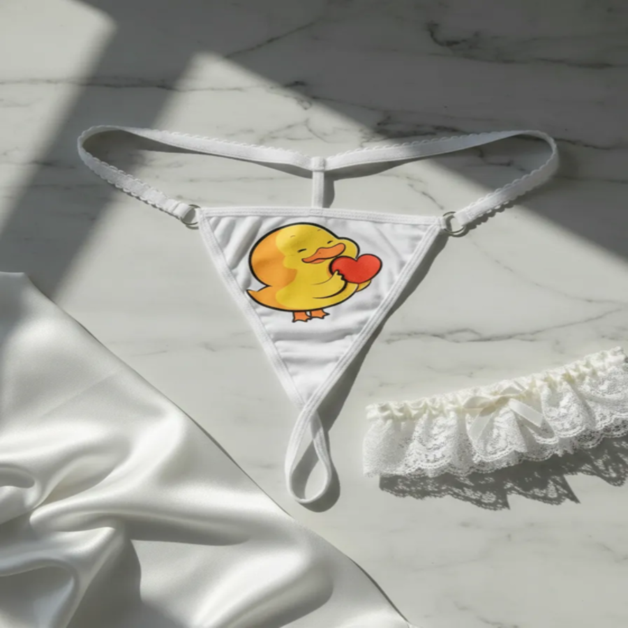 Ropa Interior Lencería Tanga Mujer Diseño Pato Unitalla Corte V1 Ropa Interior Lencería Tanga Mujer Diseño Pato Unitalla Corte V