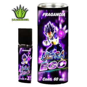 Perfume Ultra Ego 60 ml De Vegeta Dragón Ball Elegancia Oriental Amaderada Spray Atracción Masculino Hombre